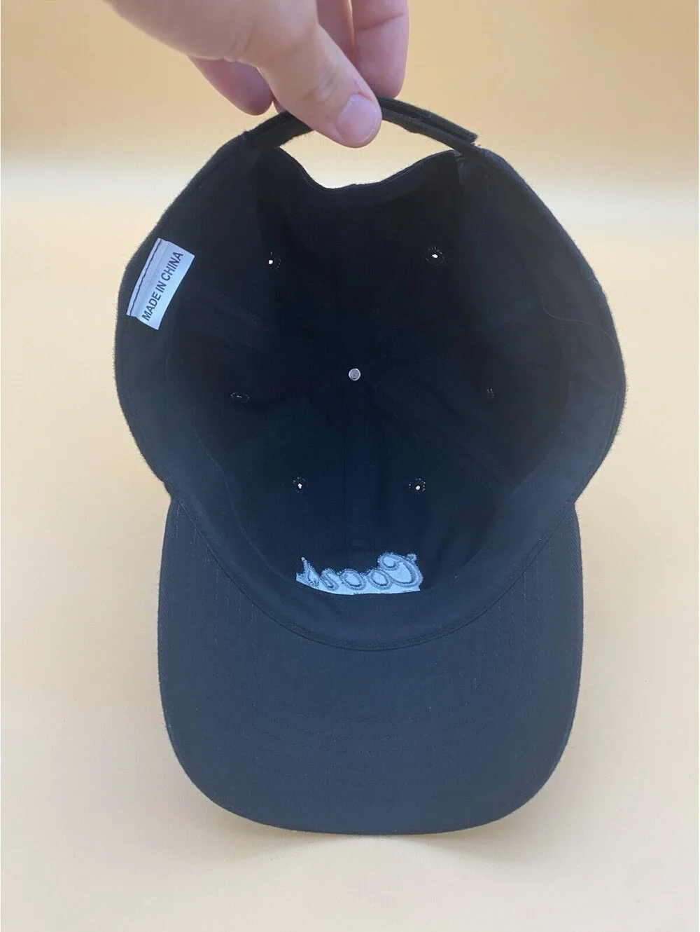 Coors Light Black & Gray Adjustable Hat - One Size Fits All